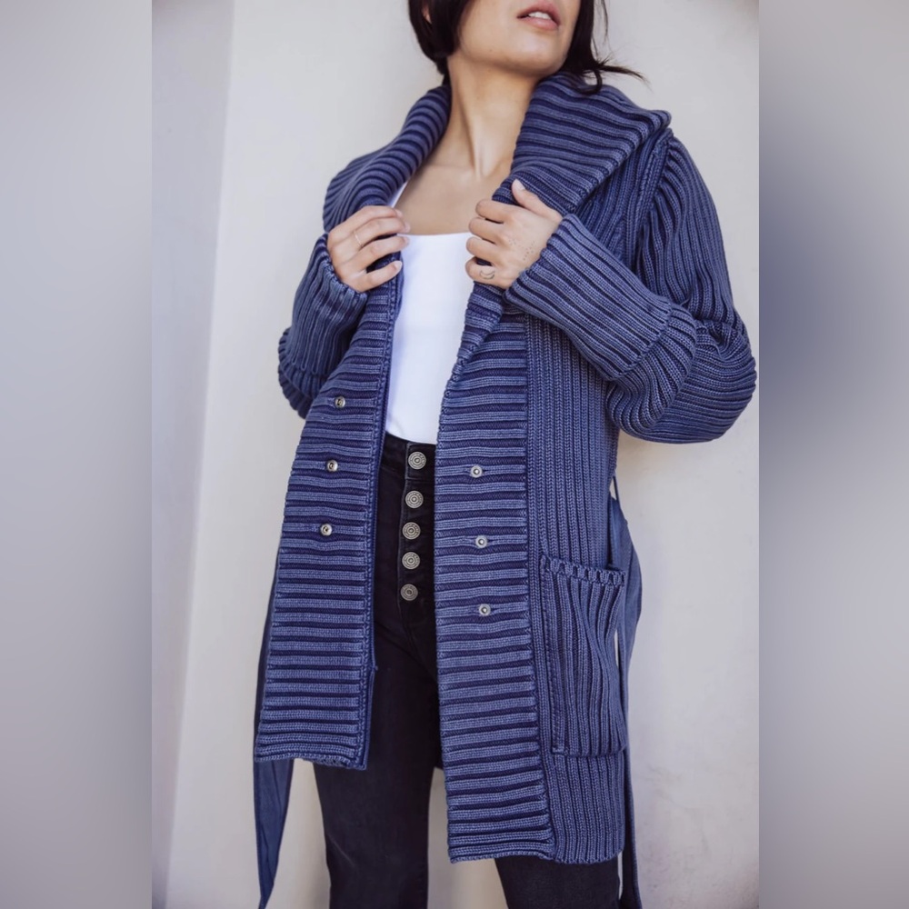 Free People Ryanne‎ Long Haul Cardigan - Picture 2 of 8